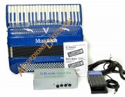 MusicTech Special Digital 50 Piano accordion + new speaker amplifier